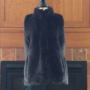 Michael Kors NWT faux fur vest